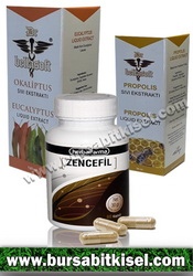 zzBademcik İltihabı Zencefilli Bitkisel Set